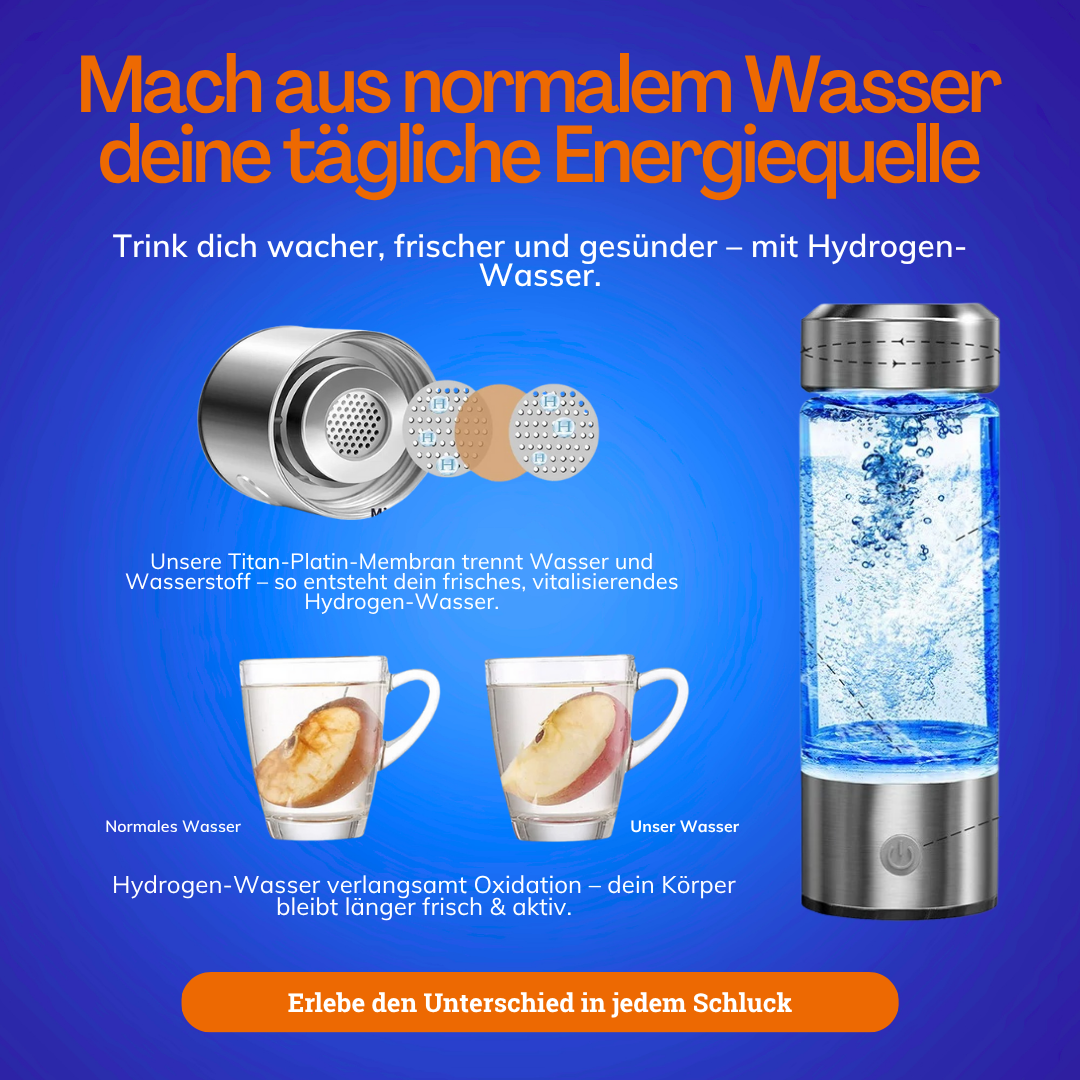 HydroPure – Wasserstoff-Generatorflasche