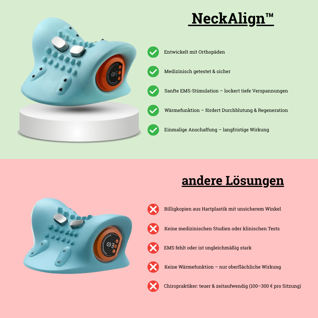 NeckAlign – Elektrischer Nackenstrecker